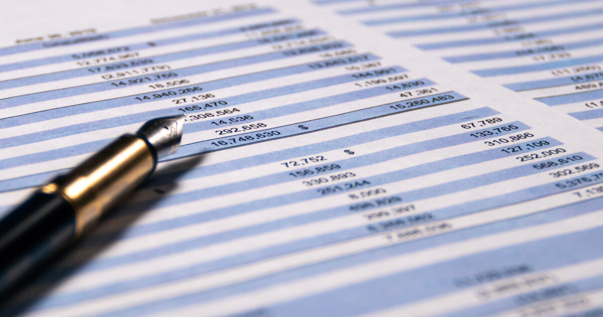 upclose of balance sheet for taxes