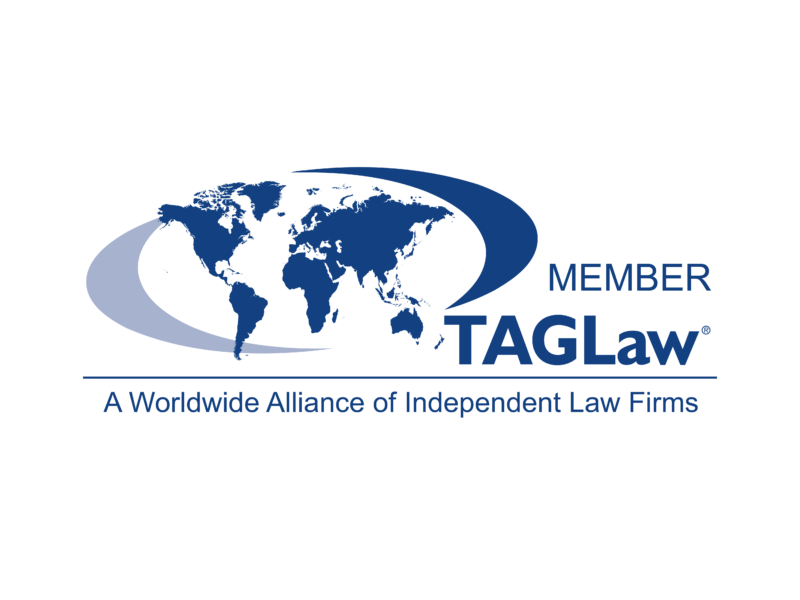 TAGLaw member logo - a worldwide alliance of independent law firms